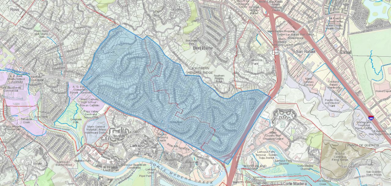 Greenbrae Defensible Space Evaluations 2021